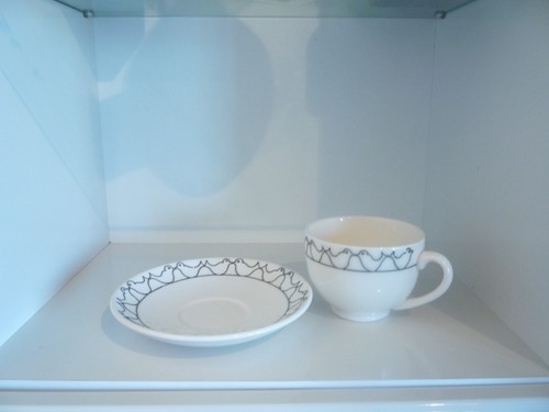 Moorcroft New Birds Probetasse und Untertasse datiert 5.6.19. - Bild 2 von 4