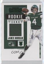 2020 Panini Contenders Rookie Ticket Swatches Variation James Morgan 0zz3