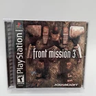 Front Mission 3 PS1 PlayStation 1 Complete CIB + Registration Card