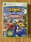 Sonic & Sega All-Stars Racing With Banjo-Kazooie (Xbox 360, 2010) CIB. Tested