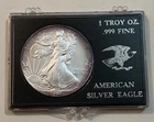 1992 Walking Liberty American Eagle Silver Dollar Coin 1oz