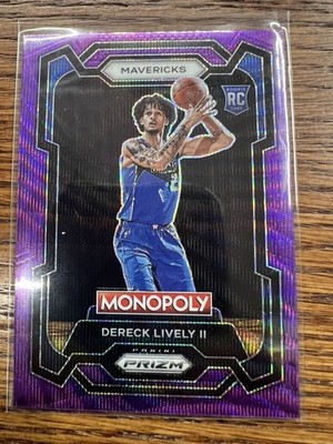 2023-24 Panini Prizm Monopoly #24 Dereck Lively II Purple