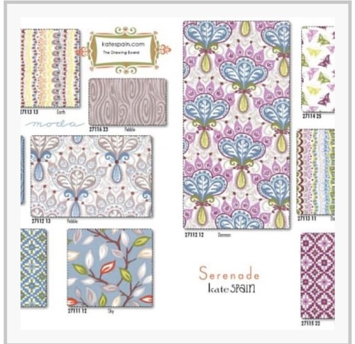 OOP SERENADE by Kate Spain for Moda Layer Cake 42 x 10 inch squares - Picture 5 of 5