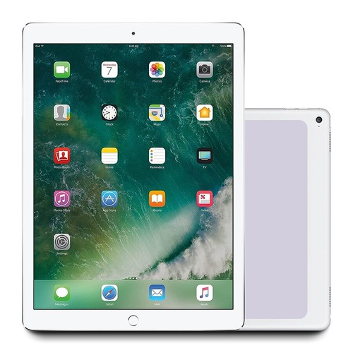 2016 Apple iPad Pro 9.7" 128GB WiFi Only (Silver/Etching) A1673 w/Year Warranty - Picture 2 of 3