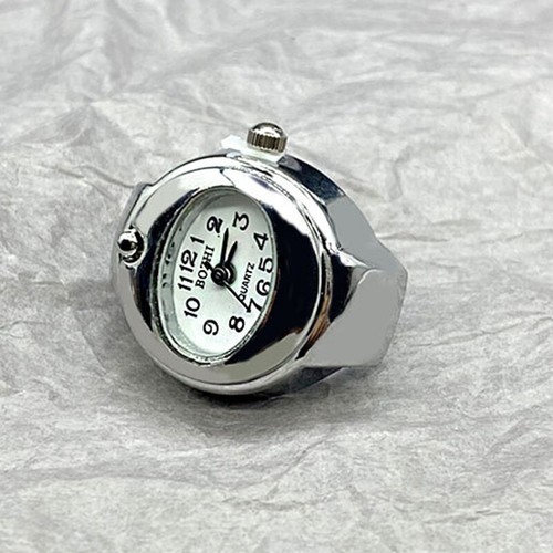 Finger Ring Watches Elastic Band Quartz Analog Watch Creative-for Men Women Gift - Picture 11 of 35