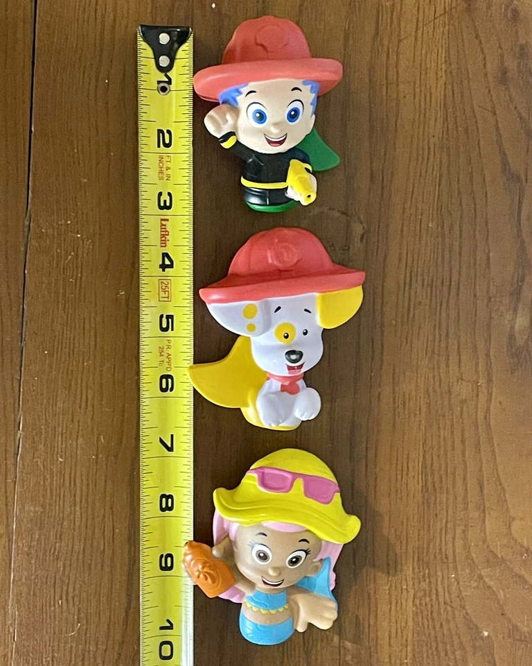 "Figura de 3"" Mattel Bubble Guppies Gil, Bubble Puppy & Molly lote de juguetes de baño" Foto 3 de 4