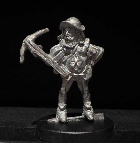 Citadel C46 Villagers Militia Owd Rodger Metal Figure Games Workshop Warhammer A