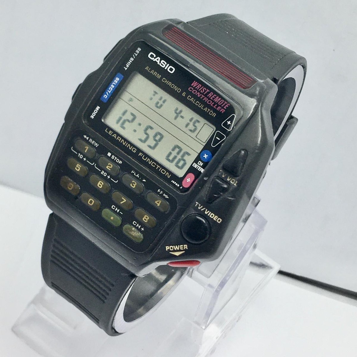 Casio CMD-40 Wrist Remote Controller 1174 Alarm Chrono Vintage