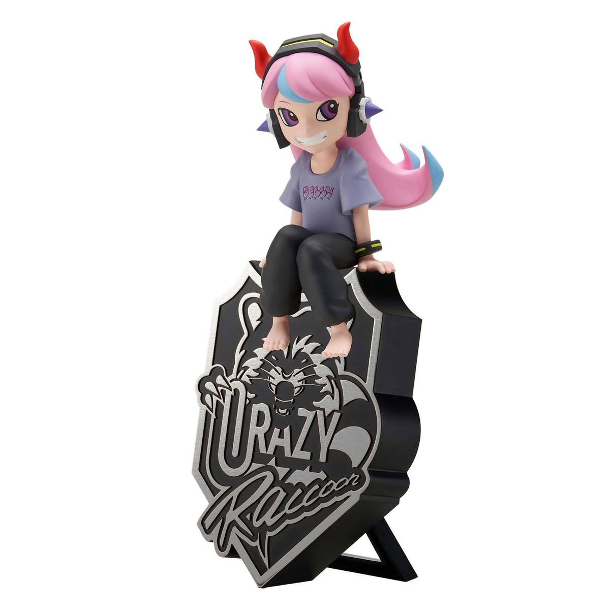 Pre Sale!! Crazy Raccoon Monitor Top Figure -Selly- Selly