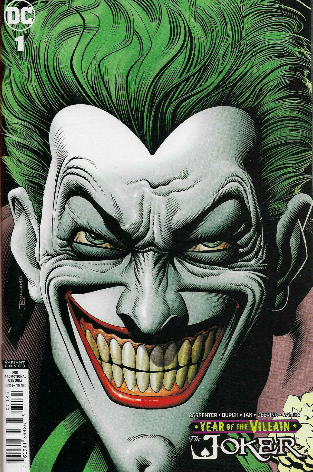 Dc Comics Joker Year Of The Villain 1 1 Per Variant 1st Print Nm For Sale Online Ebay