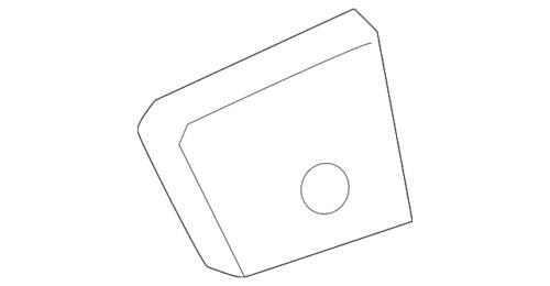 Tapón de manija interior para Ford (N/P GN1Z-9922642-B)