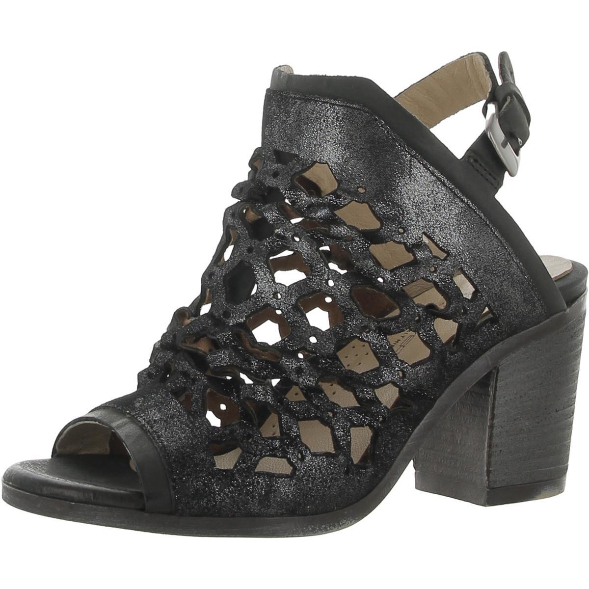 Женские черные туфли на каблуке Unity in Diversity от Frangelico, размер 35, средний (B, M), BHFO 2453