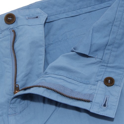 2780W pantalone uomo BURBERRY BRIT light blue cotton trouser men - Picture 3 of 4