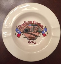 Vintage Longhorn Cavern Ashtray - Burnet, Texas