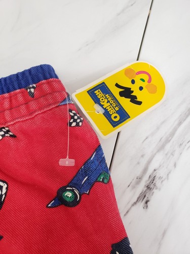 NEW Vintage OshKosh B’ Gosh Kids Corduroy Football Racecar Pants Car LOT - Picture 7 of 12