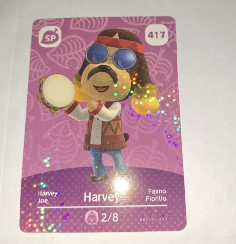 Genuine Animal Crossing amiibo card Series 5 #417 Harvey - Picture 1 of 1