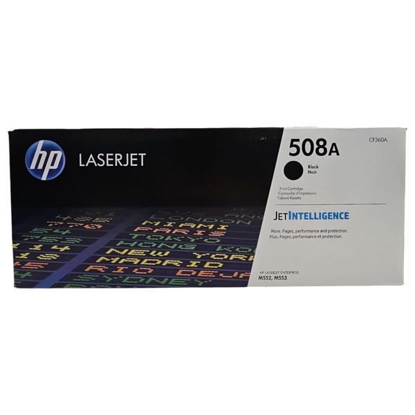 Toner Originale Hp Color Laserjet 508A Black - Laserjet CF360A, M552, M553 Nuovo ✅-image