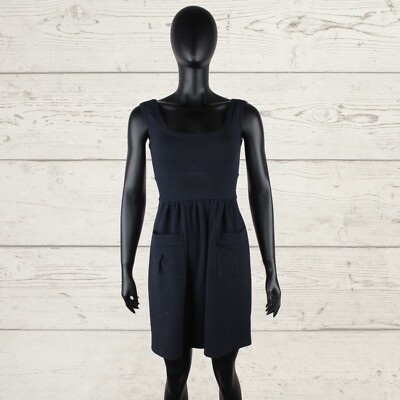 DIANE VON FURSTENBERG Ladies' Strappy Short Cut Stretch Black Tunic Dress  sz 2 | eBay
