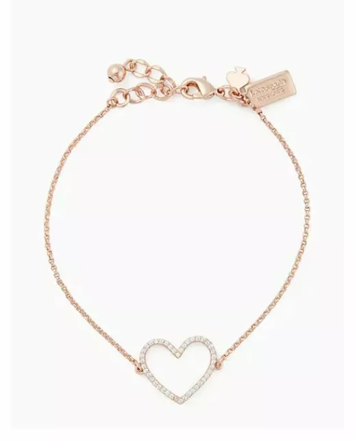 Kate spade shop heart bracelet