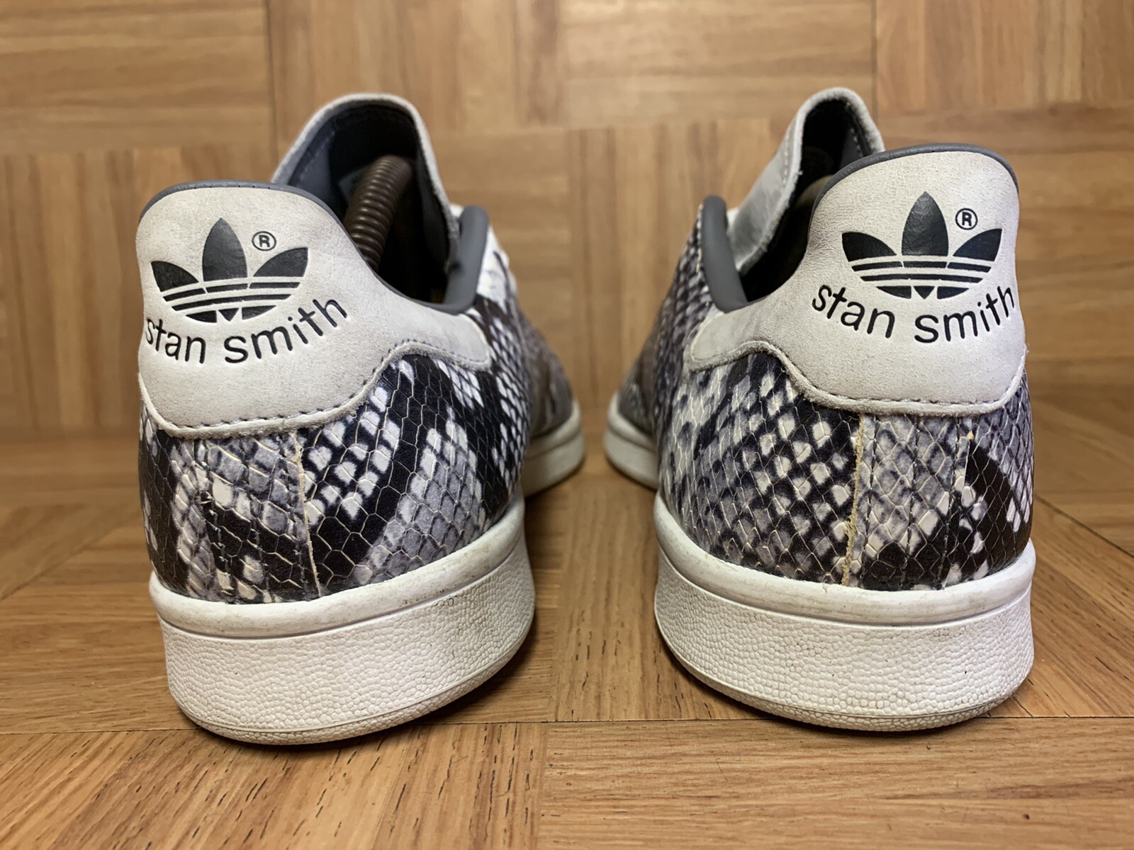 RARE🔥 Adidas Snakeskin Python Crystal Gray Sz 8 … - image 8