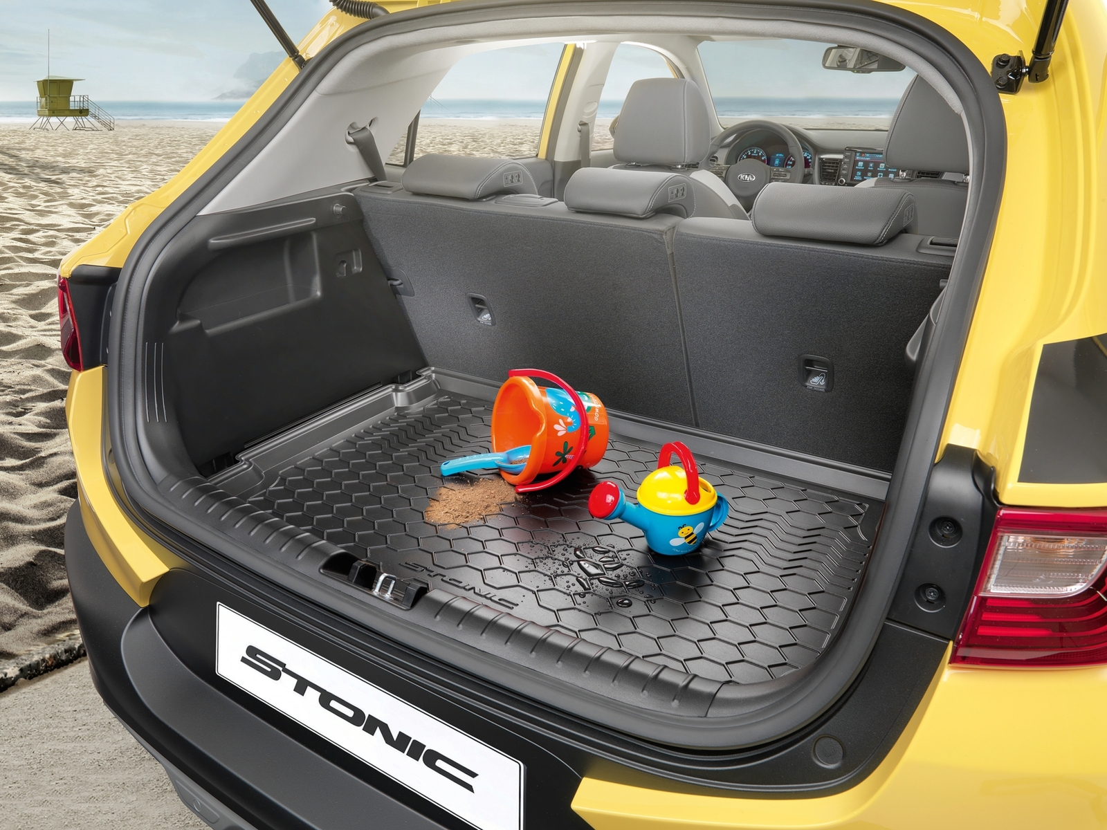 Original KIA Stonic mit Kofferraum Staufach Laderaumschale