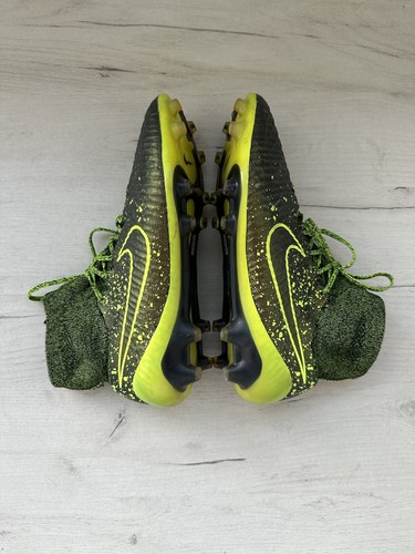 Nike Magista Obra FG Green Football Cleats Boots ACC Rare US11 UK10 EUR45 - Picture 4 of 16