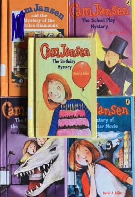 Set of 5: Cam Jansen Mystery Chapter Books by David Adler - Hardcover
