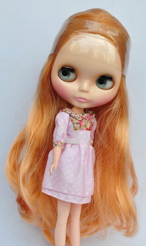 Muñeca desnuda Takara 12" Neo Blythe cabello dorado claro de fábrica TBO242 - Imagen 3 de 4