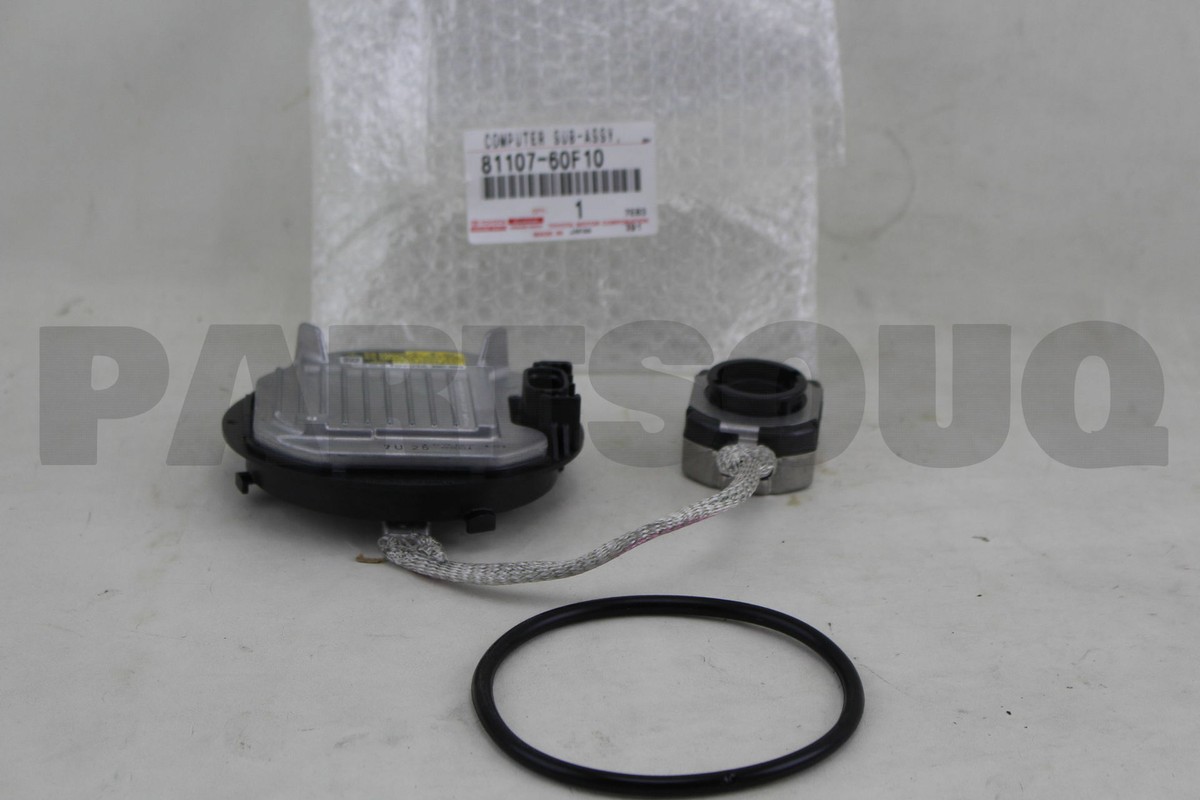 8110760F10 Genuine Toyota COMPUTER SUB-ASSY, HEADLAMP LIGHT