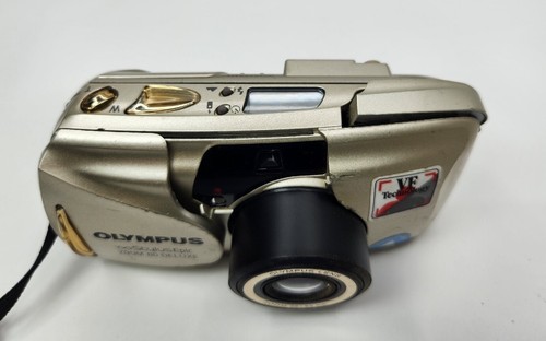 Olympus Stylus Epic Deluxe zoom 80 Point Shoot 35mm film Camera Untested - Picture 4 of 10