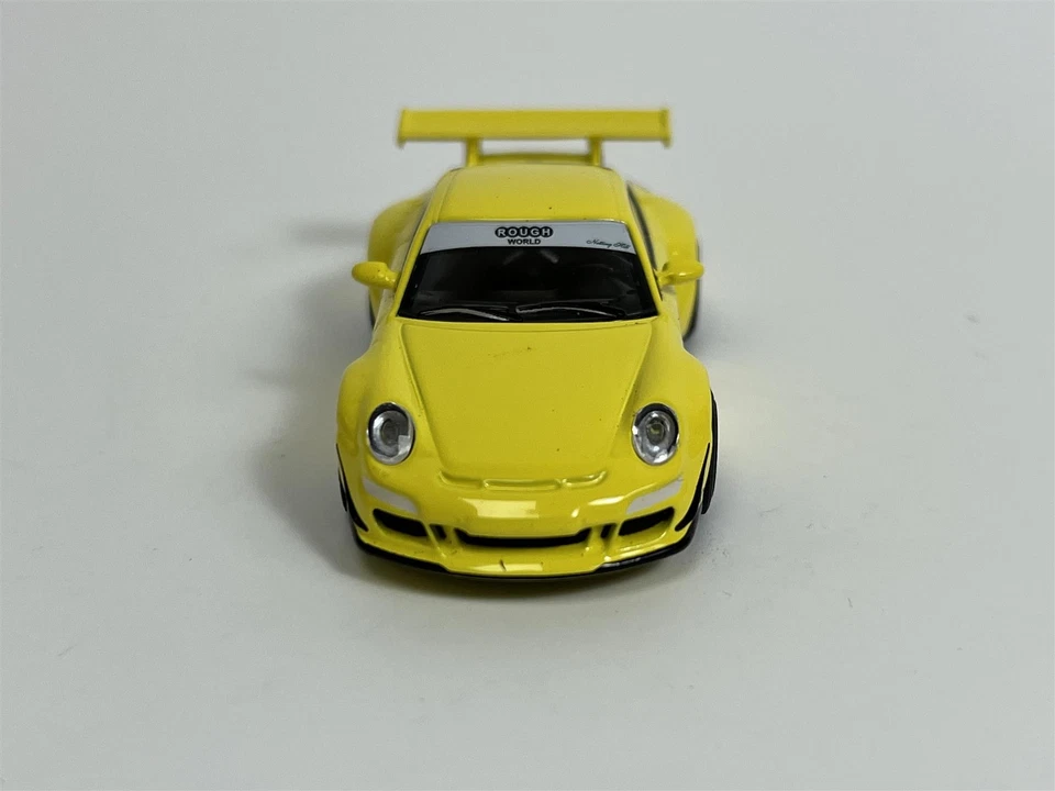 Porsche RWB 997 Notting Hill Giallo 1:64 Scala Pop Race PR640014 - Immagine 3 di 4