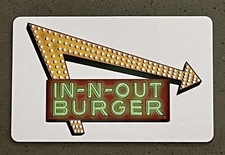 IN-N-OUT Burger Sign GIFT CARD