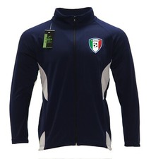 Youth Track Jacket Italy Color Navy Blue/White