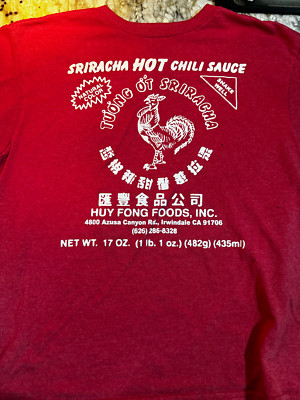 Sriracha Chili Sauce T-Shirt - Youth XL