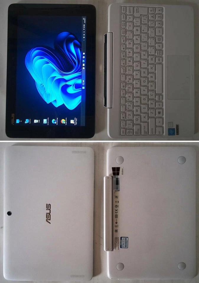 ASUS T100HA Transformer Book Notebook PC White Good - Image 3 of 4