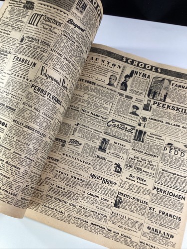New York Times Magazine July 27, 1952 Politics Germany Beer Xword Nice Ads! - Picture 21 of 21