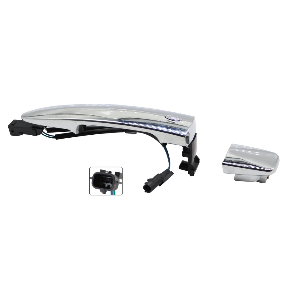 Front Right Passenger Side Door Handle For Nissan Sentra S, SL, SR, SV 2013-2019 - Image 3 of 4