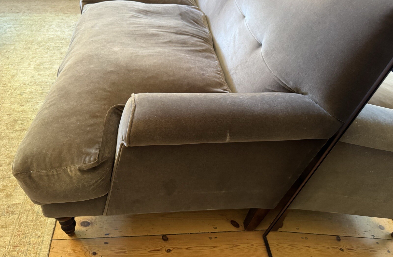 SCP Oscar Matthew Hilton designer 3 seat sofa for reupholstery Heals eBay