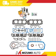 Full Gasket Set Bearings Rings Fit 91-01 Ford Ranger Aerostar Mazda B3000 3.0L
