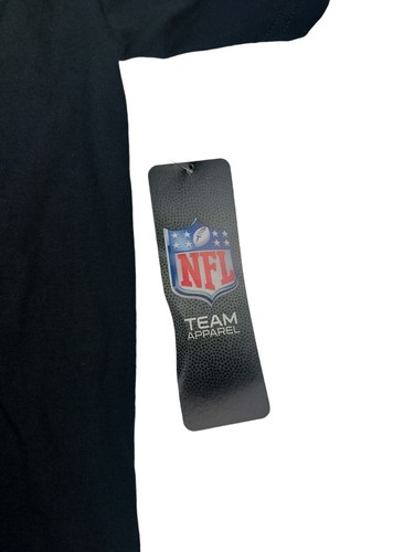 T-shirt uomo Tennessee Titans taglia large nera nuova con etichette AFC South 1960 - Foto 5 di 6