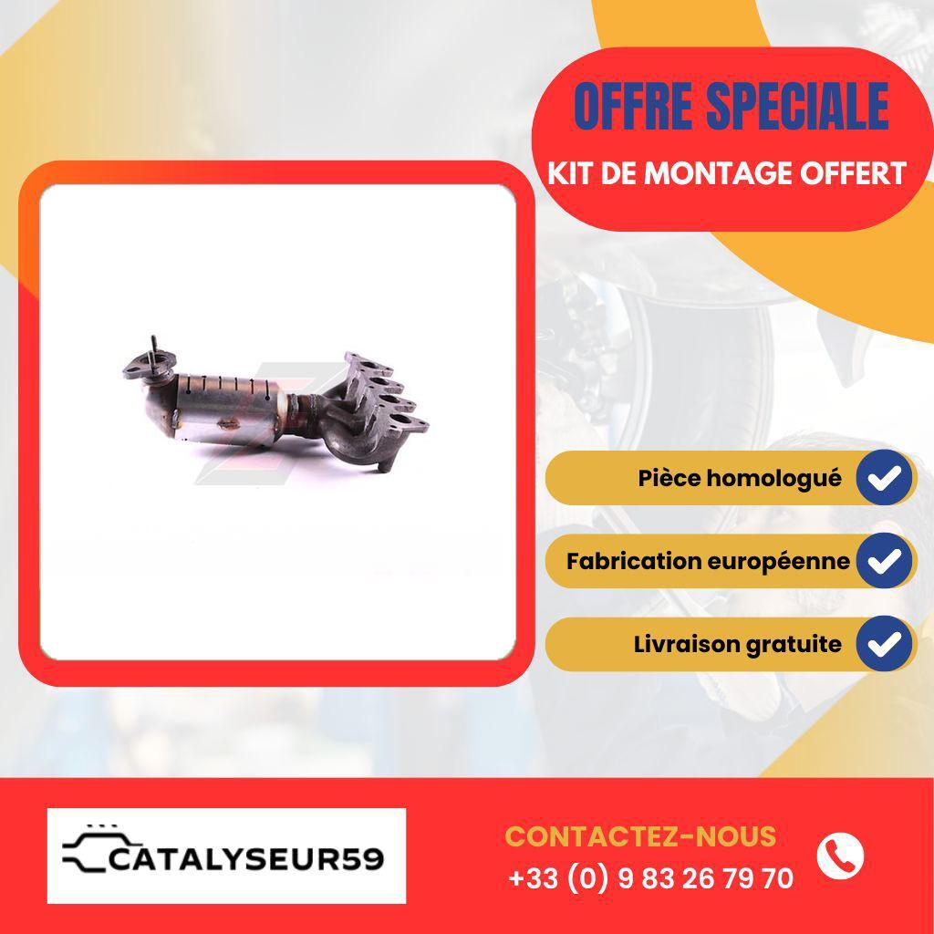 Catalyseur Hyundai Verna 1.6i anti fumée noire pour réussir le contrôle technique