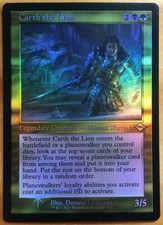 Mtg Magic carth the lion FOIL retro frame FRENCH vf fr le modern horizons 2