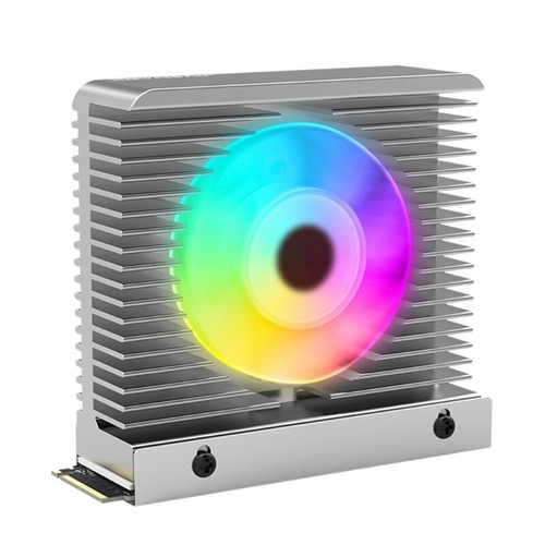 M.2 SSD NVMe radiator ARGB dysk twardy radiator do chłodnicy M.2 2280 - Zdjęcie 9 z 10