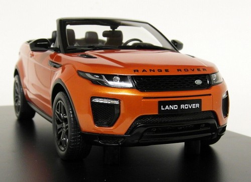 TSM 1/18 - Evoque Range Rover Convertible Phoenix Orange Resin Model Car - Picture 11 of 11
