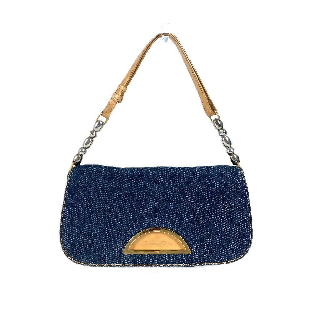 Dior Denim Malice Pearl accessory pouch Shoulder Bag Leather Dior Denim Malice Pearl accessory pouch Shoulder Bag Leather
