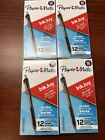 4 x Paper Mate® InkJoy® 300Rt Retractable Ballpoint Pens,Medium Point, Black, 12