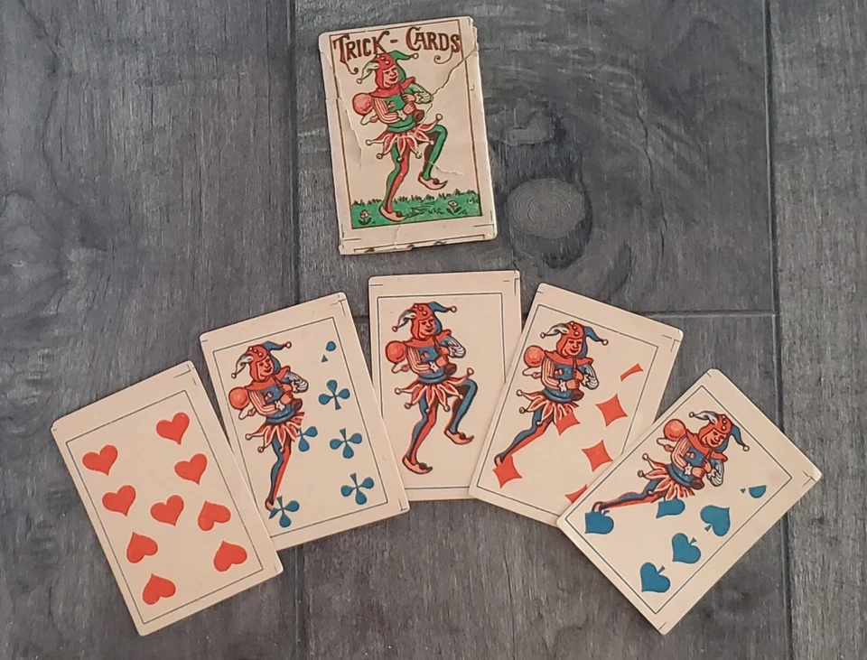 3 Vintage 1920's puzzles/card trick/game - Image 3 of 4