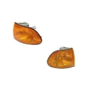 For BMW E38 Set Of Front Left & Right Turn Signal Lights w/Yellow Lenses Genuine
