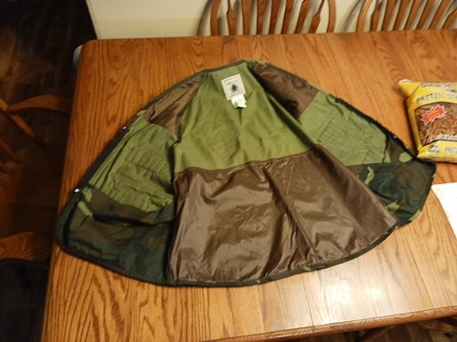 NORTHWEST TERRITORY Men's XL Camo Hunting Vest Zipper Camouflage Green - Picture 6 of 9
