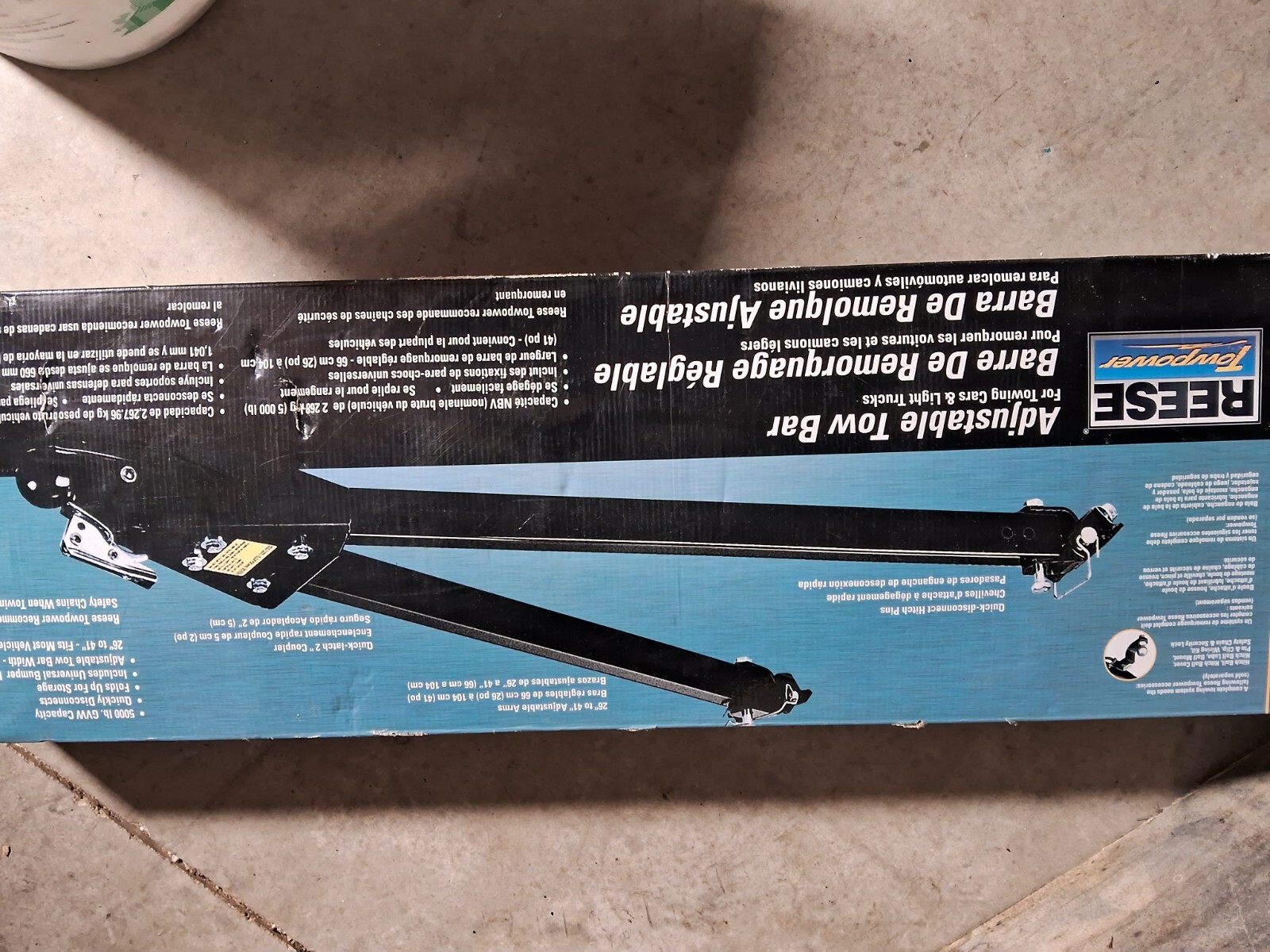 Traineau Pelican Pour Motoneige Reese Towpower 74344 Adjustable